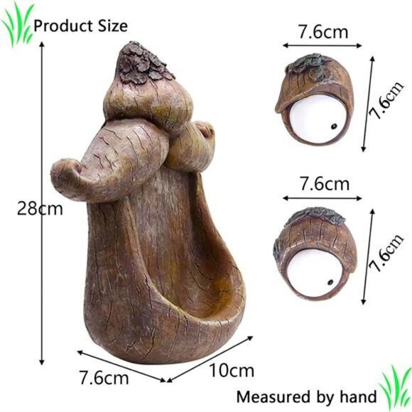 Tree Face Bird Feeder, Tree Faces Decor Outdoor, Tree Decorations Outdoor, - Picture 2 of 8